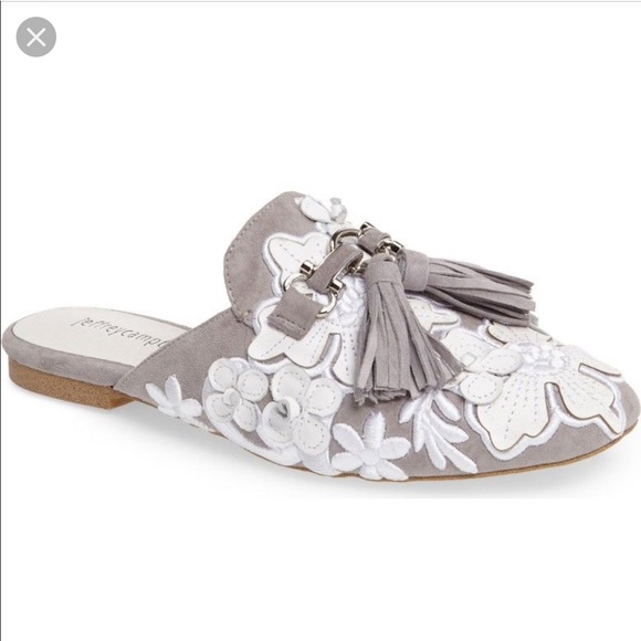Jeffrey Campbell Shoes - Jeffrey Campbell Ravis Flowered Loafer Mule Size 7
